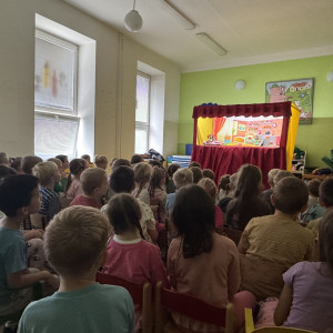 Divadlo ,,Šikulka" u nás ve školce